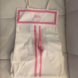 Pottery Barn Kids Diaper Bag “Ava” and storage